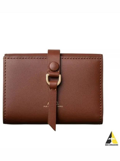 Noa Tri-Fold Half Wallet Brown - A.P.C. - BALAAN 2