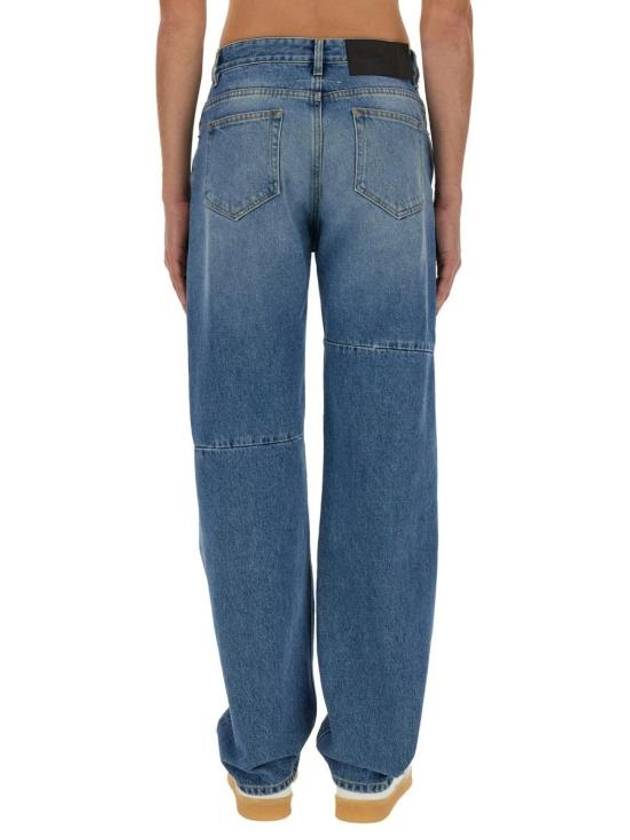 Unbalanced 5 Pocket Jeans Light Blue - MAISON MARGIELA - BALAAN 4