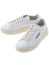 Dallas White Tab Leather Low Top Sneakers White - AUTRY - BALAAN 2