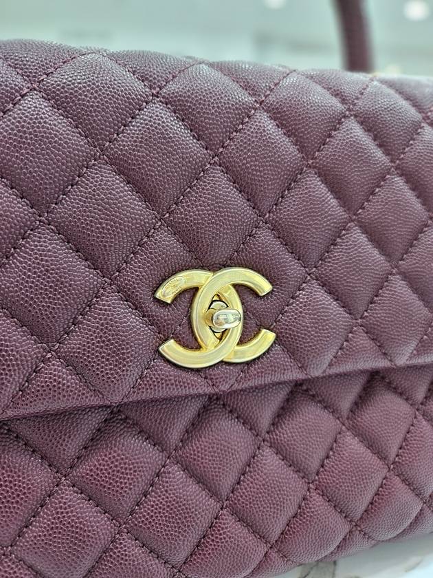 Coco Handle Large Lizard Tote Bag and Shoulder 24th A92992 - CHANEL - BALAAN 6