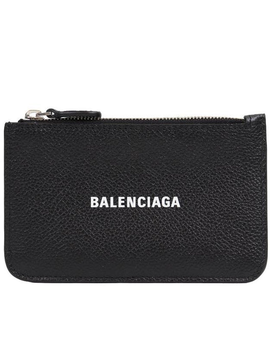 Cash Large Long Coin Card Wallet Black - BALENCIAGA - BALAAN 2