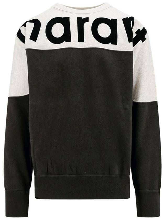 Howley Logo Crew Neck Sweatshirt Faded Black - ISABEL MARANT - BALAAN 2