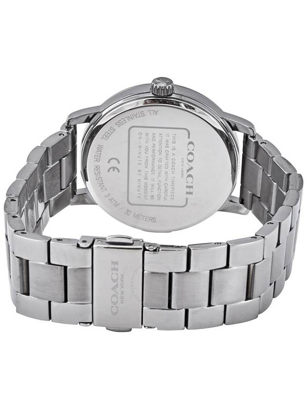 Coach Grand Quartz Dark Grey Dial Gunmetal-tone Ladies Watch 14502924 - COACH - BALAAN 3