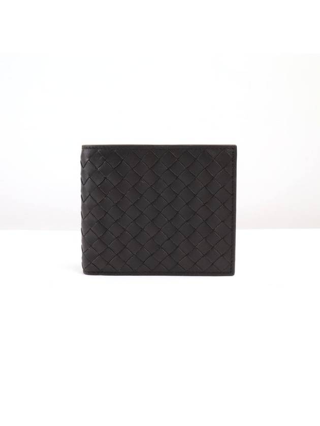 Intrecciato Weaving Half Wallet Espresso - BOTTEGA VENETA - BALAAN 2