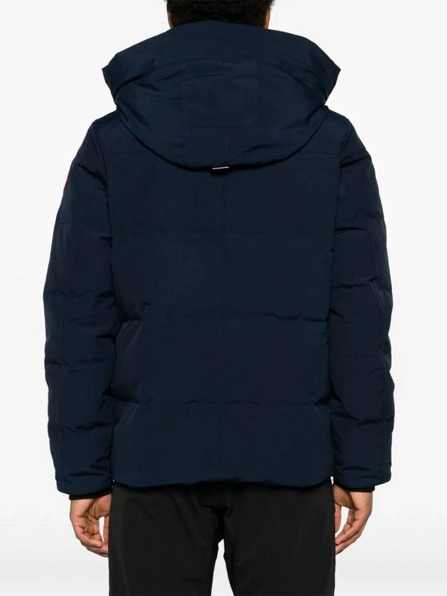 Wyndham Logo Patch Padding Navy - CANADA GOOSE - BALAAN 5