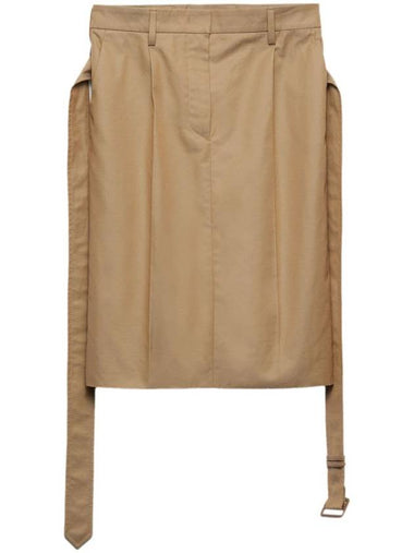 Prada Skirts Beige - PRADA - BALAAN 1