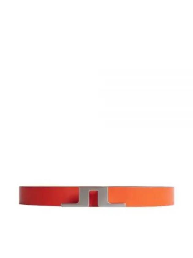 Betsy Leather Belt Tangerine Tango - J.LINDEBERG - BALAAN 2