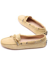 Gommino Suede Driving Shoes Yellow - TOD'S - BALAAN 7