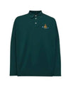 ORB Logo Polo Shirt Green - VIVIENNE WESTWOOD - BALAAN 1