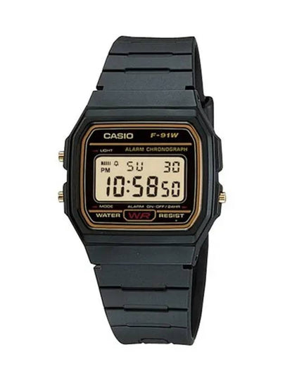 Retro Urethane Band Digital Watch Black - CASIO - BALAAN 2