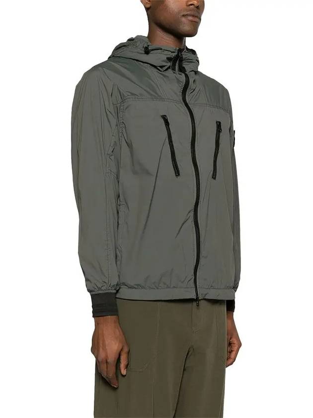 Crinkle Reps R NY Padding Black - STONE ISLAND - BALAAN 4