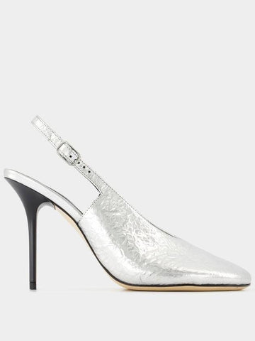 Foil Ufo Heel Pumps - Coperni - Leather - Silver - COPERNI - BALAAN 1