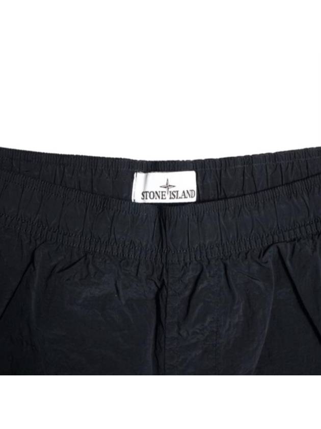 Nylon Metal Econyl Swim Shorts Black - STONE ISLAND - BALAAN 5