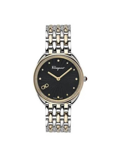 Metal Watch Black - SALVATORE FERRAGAMO - BALAAN 1