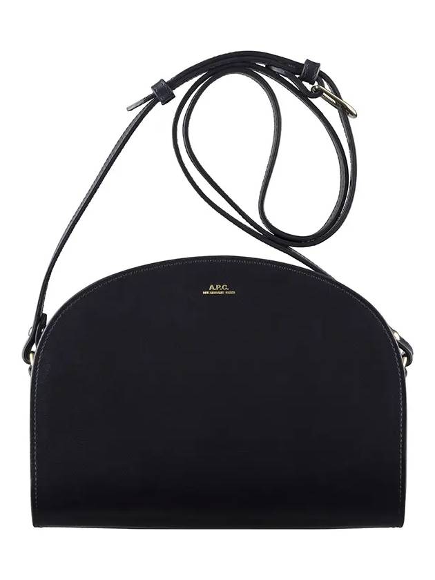 Demi Lune Half Moon Cross Bag Black - A.P.C. - BALAAN 2