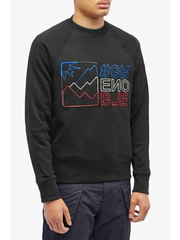 Montclair 8G00020 80451 999 Black Men s Sweatshirt - MONCLER - BALAAN 4