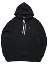 Embroidered Logo Pony Hoodie Black - POLO RALPH LAUREN - BALAAN 2