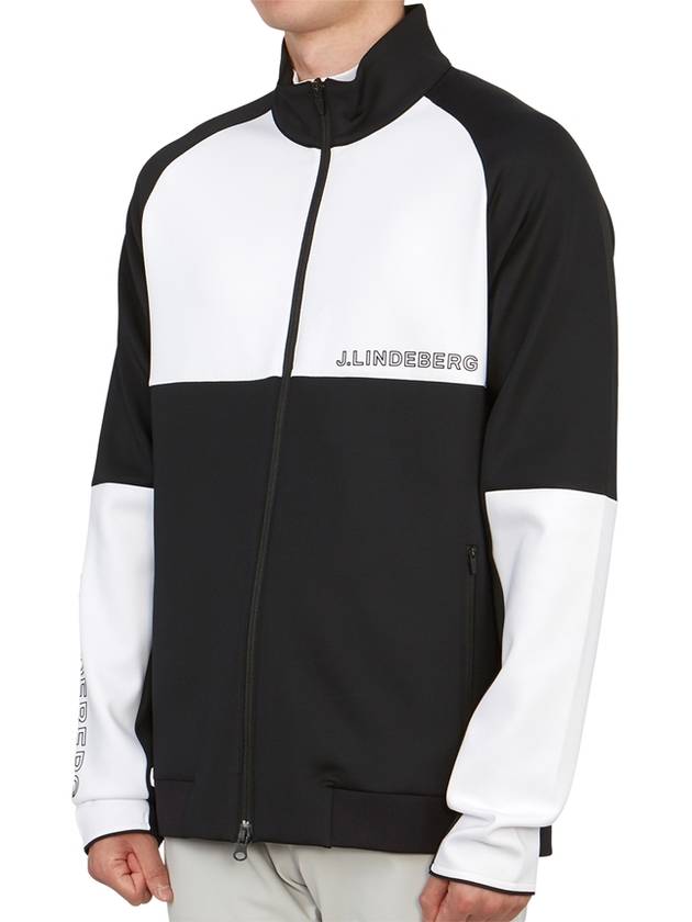 Golf Wear Men's Mid Layer Jacket AMJS08040 9999 - J.LINDEBERG - BALAAN 4