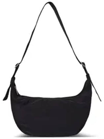 Stitched Hobo Cross Bag Black - THE GREEN LAB - BALAAN 1