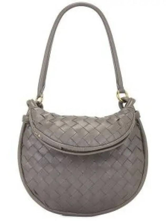 Small Gemelli shoulder bag gray 776764VCPP11424 - BOTTEGA VENETA - BALAAN 1