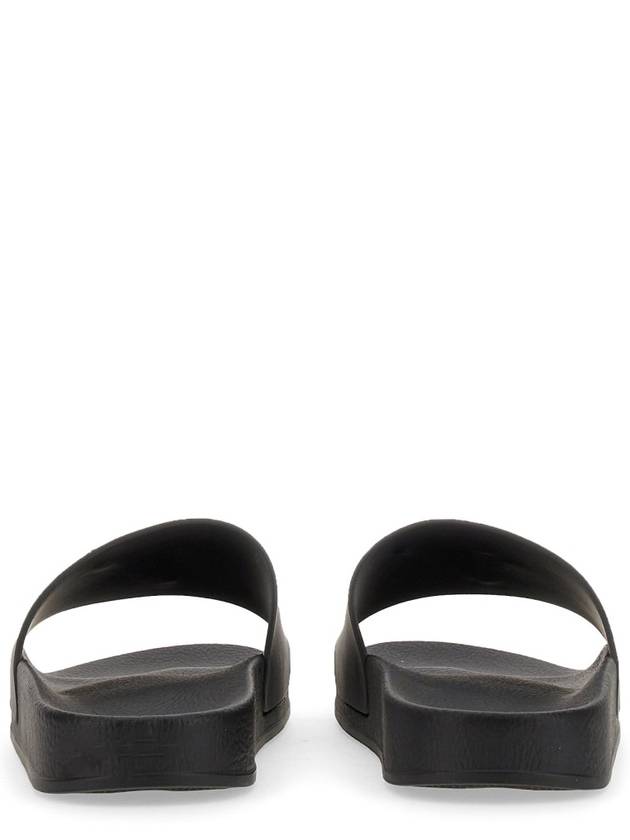 BRETT SLIDE SANDAL WITH LOGO - GIUSEPPE ZANOTTI - BALAAN 4