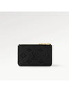 Romy Monogram Leather Card Wallet Black - LOUIS VUITTON - BALAAN 7