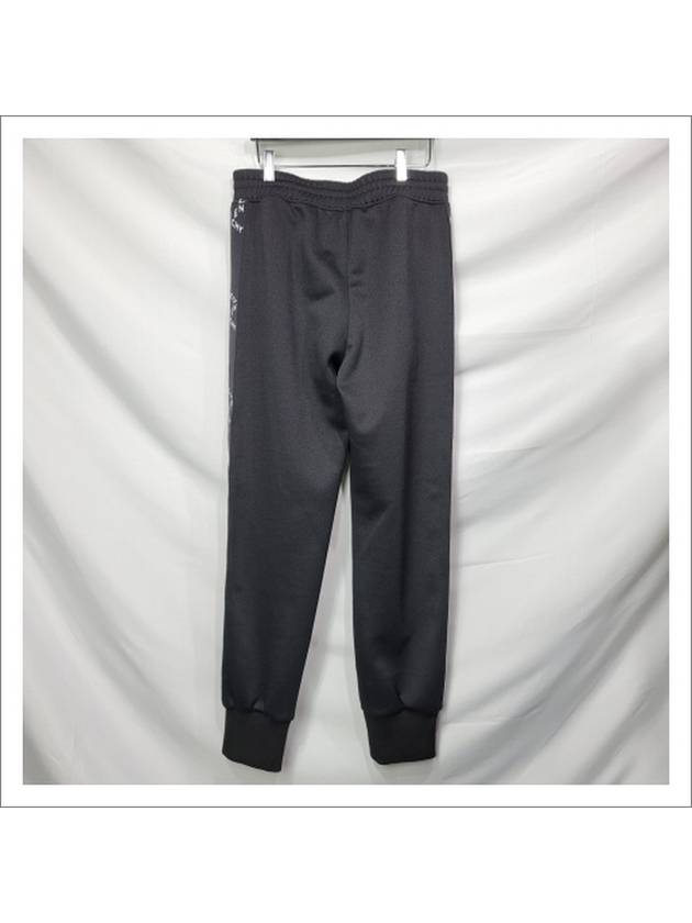 Logo Tape Track Pants Black - GIVENCHY - BALAAN.