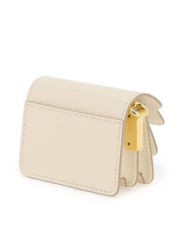 Trunk Nano Chain Crossbody Bag Ivory - MARNI - BALAAN 3