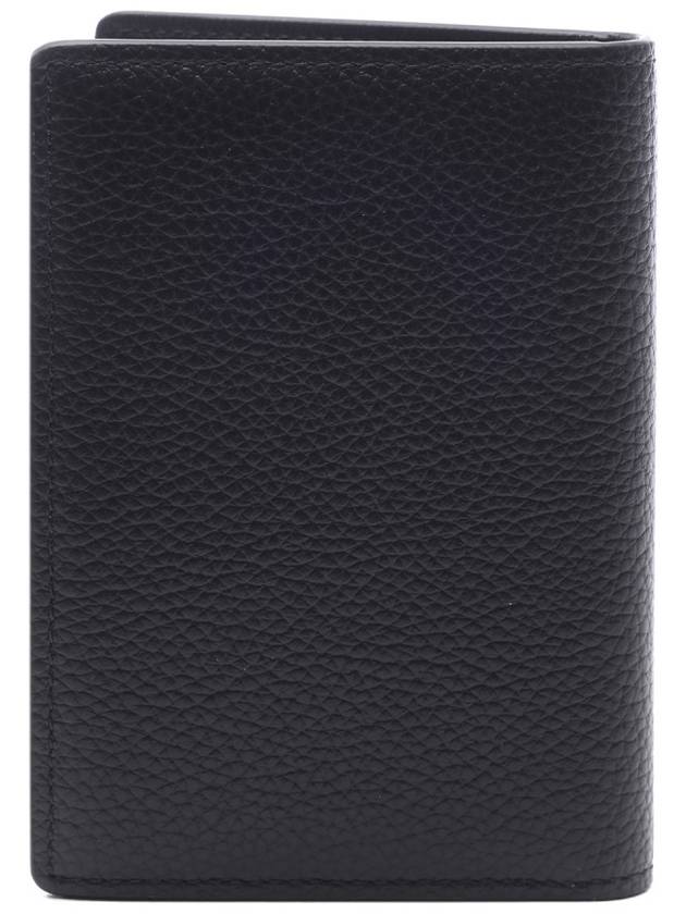 Heritage Vertical Card Wallet Black - MULBERRY - BALAAN 5