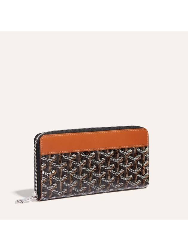 Matignon GM Long Wallet Black Tan - GOYARD - BALAAN 1