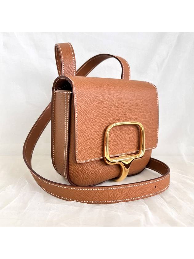 Della Cavalleria II Mini Bag Gold - HERMES - BALAAN 3