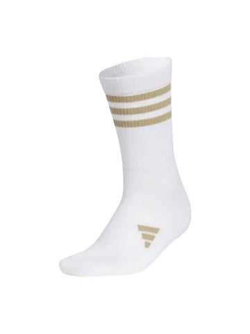 3 Stripes Crew Socks White - ADIDAS - BALAAN 1