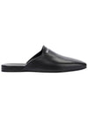 Men's Cozy Logo Bloafers Black - BALENCIAGA - BALAAN.