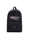 Explorer Logo Backpack Black - BALENCIAGA - BALAAN 1