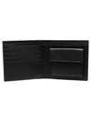 London Bill Fold Logo Half Wallet Black - A.P.C. - BALAAN 4