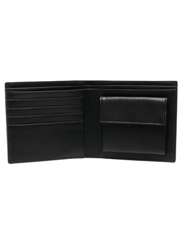 London Bill Fold Logo Half Wallet Black - A.P.C. - BALAAN 4