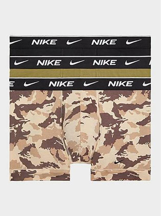 Men's Essential Cotton Stretch Trunks 3 Pack KE1166 920 3Pk - NIKE - BALAAN 2