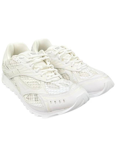 Orbit Mesh Low Top Sneakers White - BOTTEGA VENETA - BALAAN 2