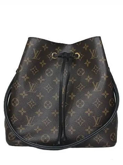 M44020 Monogram Canvas Black Neonoe Shoulder Cross Bag 2 - LOUIS VUITTON - BALAAN 2