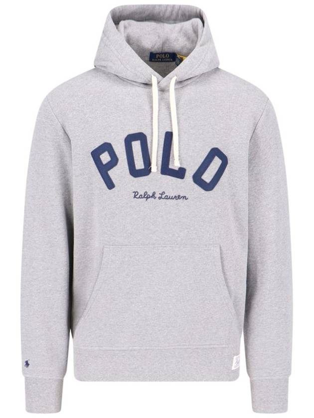 Logo Hoodie Grey - POLO RALPH LAUREN - BALAAN 2