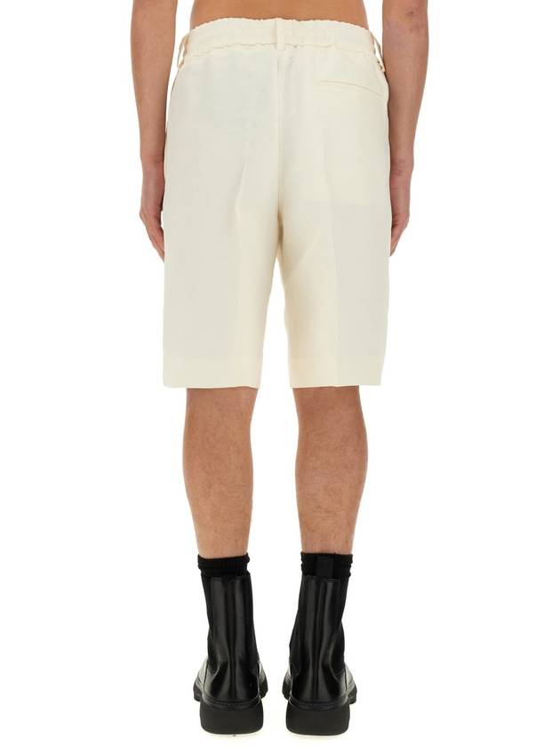 Tailored Canvas Shorts - BURBERRY - BALAAN 4