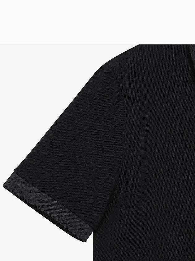 Back Stitch Polo Shirt Navy - MAISON MARGIELA - BALAAN 4