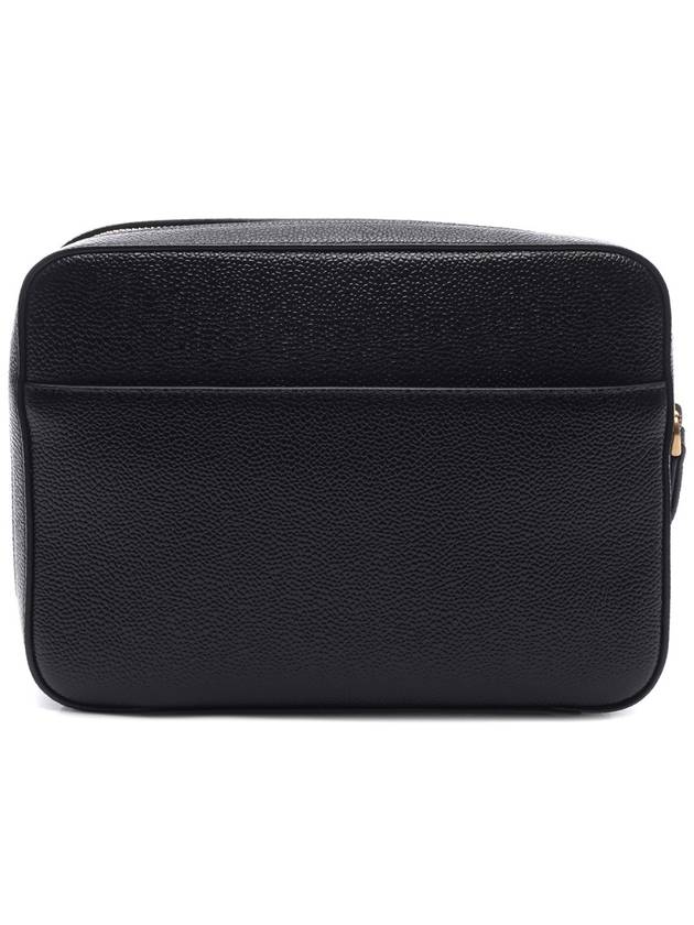 Tom Brown Logo Leather Clutch Black - THOM BROWNE - BALAAN 5