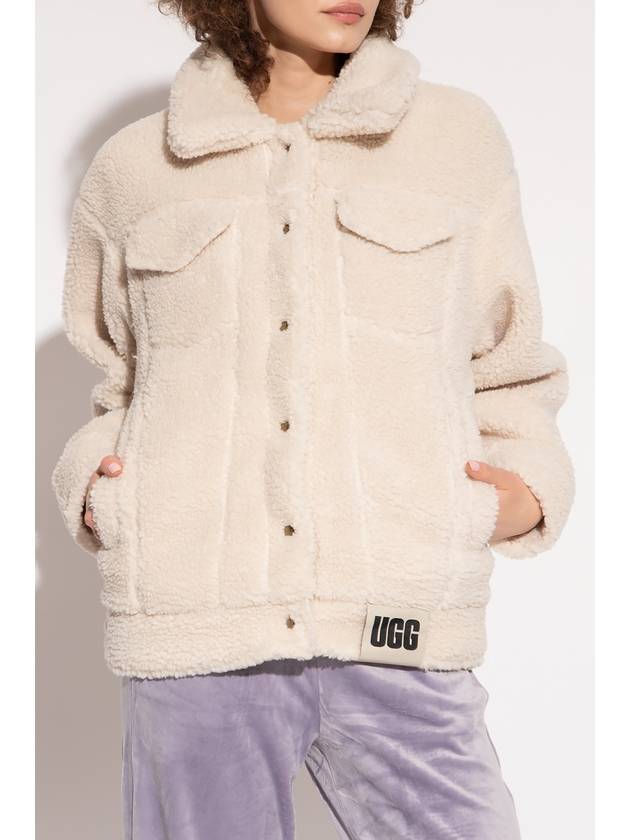 UGG Faux Fur Jacket, Women's, Cream - UGG - BALAAN 3