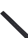 Intrecciato Leather Belt Black - BOTTEGA VENETA - BALAAN 10