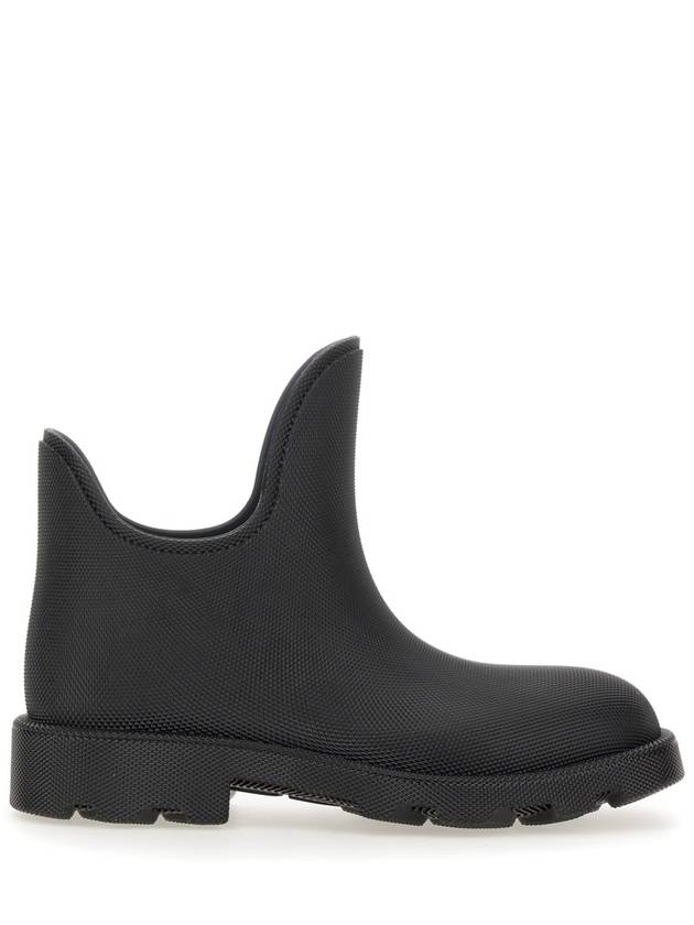 Rubber Marsh Low Ankle Boots Black - BURBERRY - BALAAN 3