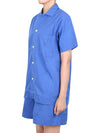 Poplin Pajamas Overfit Short Sleeve Shirt - TEKLA - BALAAN 7