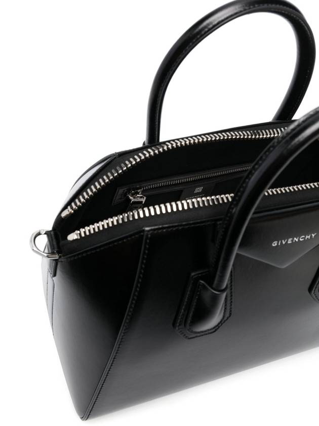 Antigona Leather Small Tote Bag Black - GIVENCHY - BALAAN 6