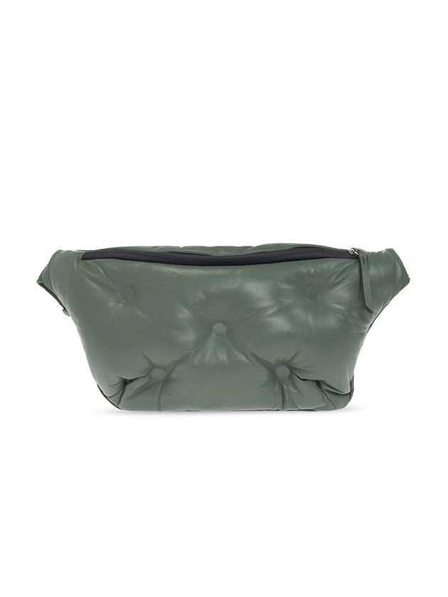 Glam Slam Leather Belt Bag Dark Green - MAISON MARGIELA - BALAAN 1