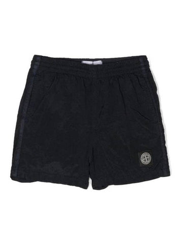 Stone Island Short Pants 8016B0243V0020 Blue - STONE ISLAND - BALAAN 1